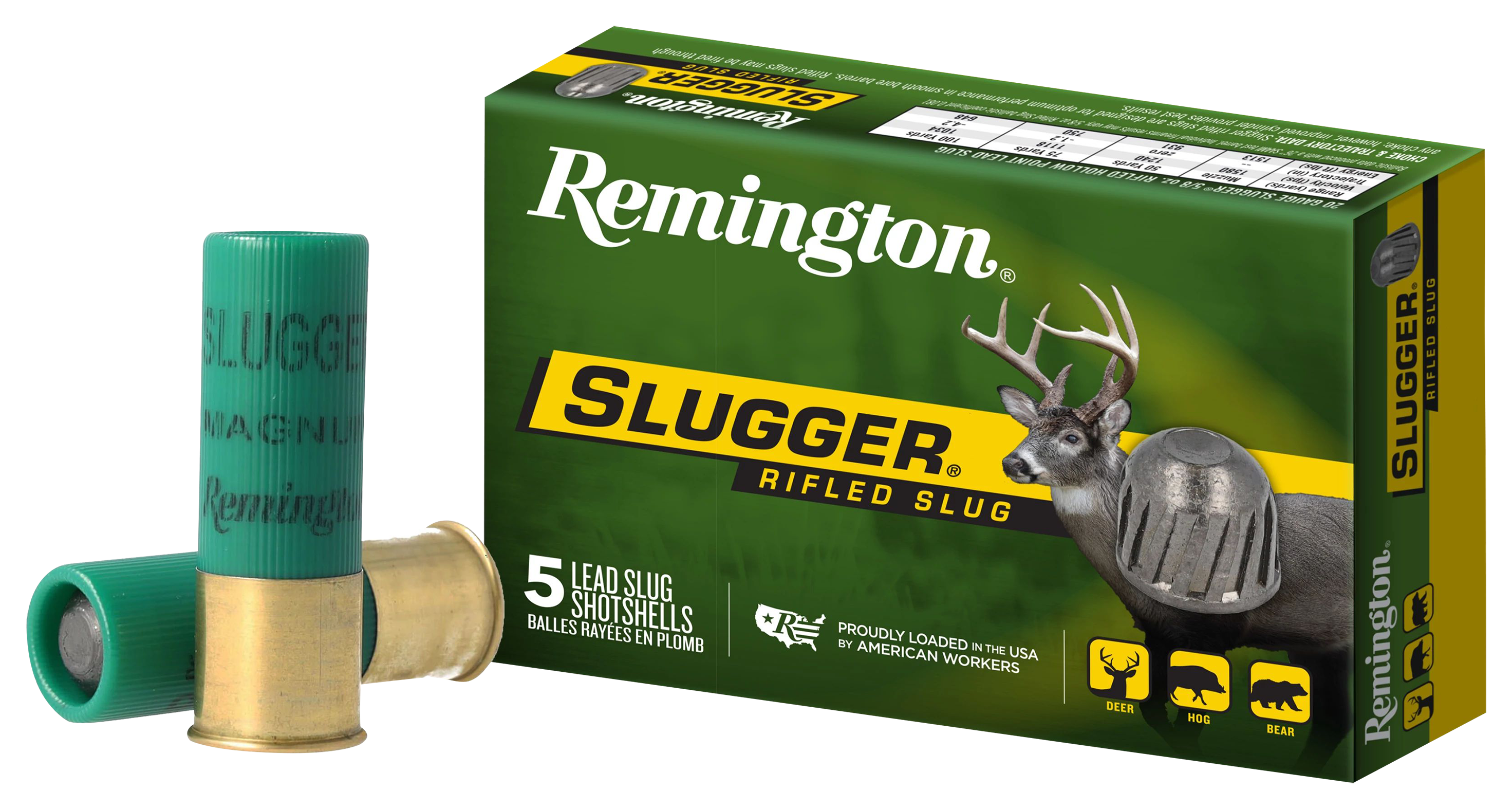 Remington Slugger Rifled Slug Shotshells | Cabela's